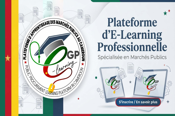 COMMUNIQUE PRESSE N° 000017 /CP/MINMAP/SG/DSI DU 08 JUIN 2026 SUR LA PLATEFORME DE FORMATION EN LIGNE